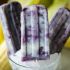 Creamy Sweet Corn and Blueberry Ice Pops