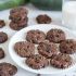 Healthy Chocolate Zucchini Cookies