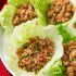 Asian chicken lettuce wraps