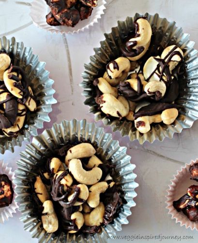 Mexican Spiced Chocolate Covered Cashews