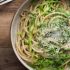 spring pasta with shaved asparagus