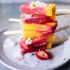 Three-Ingredient Strawberry Mango Popsicles