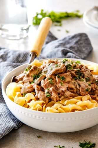 Beef Stroganoff