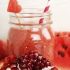 Watermelon grenadine smoothie