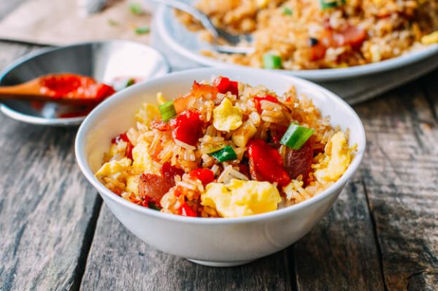 Bacon and Egg Fried Rice