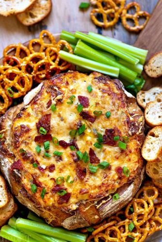 Baked Bacon Cheese Dip