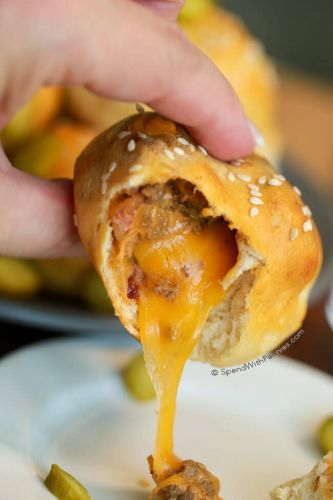 Bacon Cheeseburger Bombs