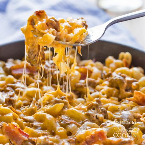 BACON CHEESEBURGER PASTA