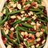 Bacon Cranberry Almond Green Beans