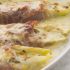 Creamy bacon and Belgian endive gratin