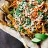 Loaded banh mi sweet potato fries