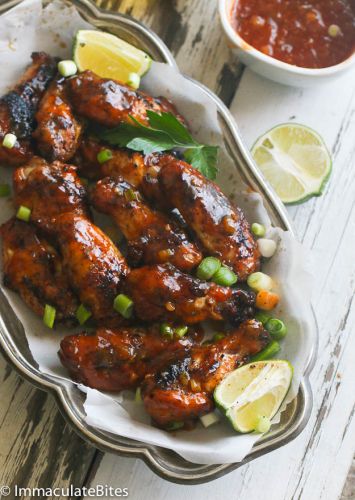 Baked Jerk Chicken Wings