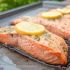 Baked Salmon with Garlic and Dijon