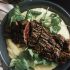 Balsamic Glazed Steak and Polenta