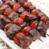 Balsamic steak skewers
