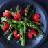 Balsamic strawberry asparagus