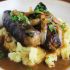 Bangers and Mash with Sweet Apple Gravy
