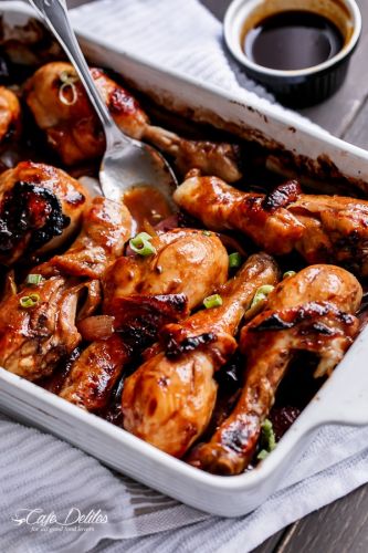 3-ingredient barbecue soy chicken drumsticks