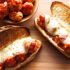 Barbecue meatball subs