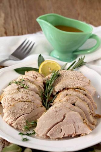 Herb Butter Turkey breast