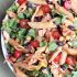 BBQ chicken pasta salad