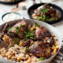 One Skillet Baked Chicken Shawarma and Rice (Pilaf)