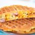 Ham and Cheese Waffles