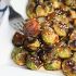 Honey Sesame Roasted Brussels Sprouts