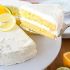 Citrus Cake with Whipped Cream Cream Cheese Frosting