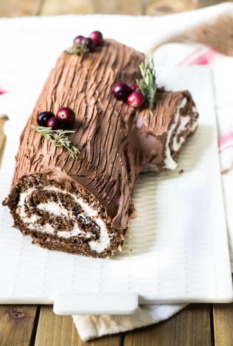 Buche De Noel (Yule Log Cake) - France