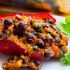 Easy Vegetarian Stuffed Peppers