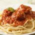 Spaghetti and meatballs