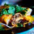 Beef and bean burritos