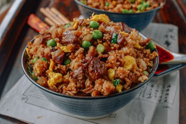 Classic beef fried rice