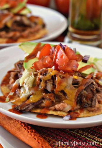 Beef Tostadas