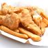 Beer batter fish and chips