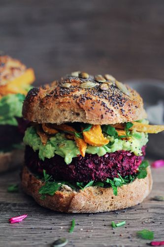 The ultimate veggie burger