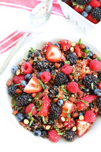 Berry Quinoa Salad