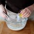 Add the melted butter