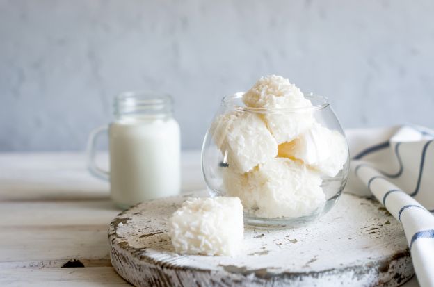 White Chocolate Coconut Snowballs