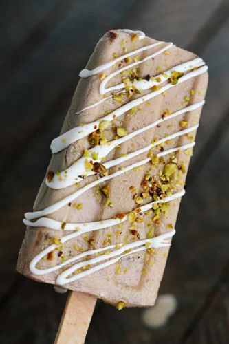 Spiced Chai Latte Popsicles
