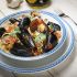 Pasta with mussels
