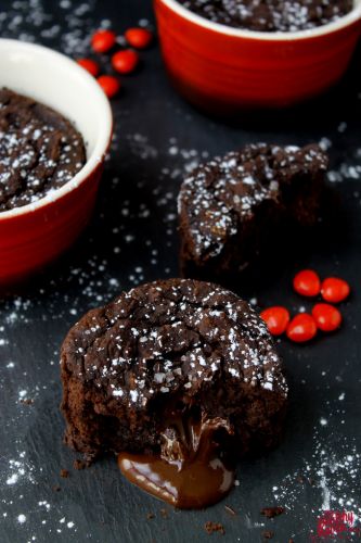 Black Bean Lava Cakes