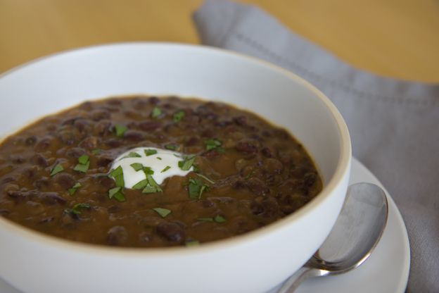 Black bean soup