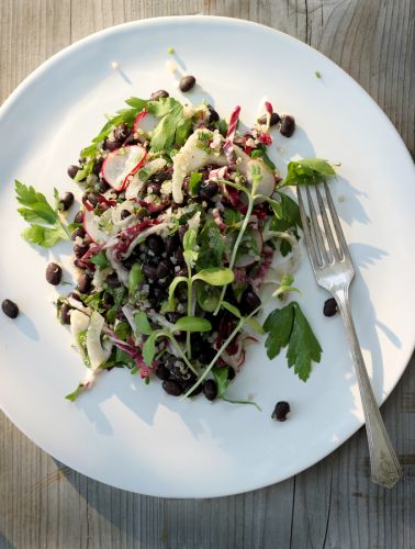 Minty Black Bean Salad