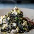 Black ink pasta with rock shrimp & bottarga