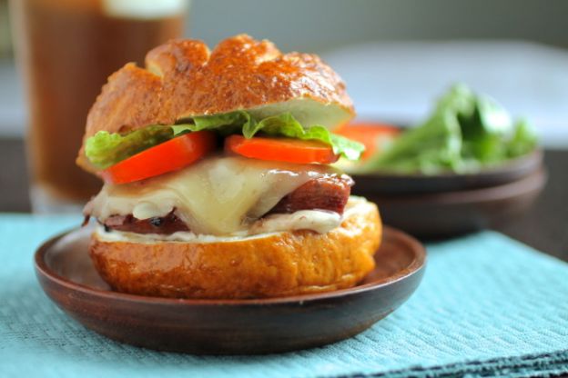 Blackberry & Tequila Glazed Chicken Sandwiches