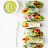 BLT Summer Rolls With Avocado Dipping Sauce