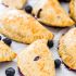 Blueberry goat cheese empanadas
