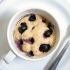 Blueberry mug muffin